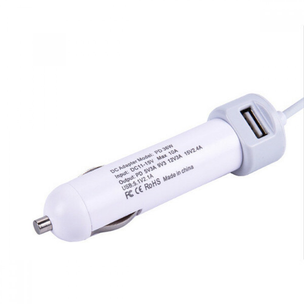PD 36W USB2.0 Type C Car Charger With Quick Charge 3.0 For Cellphone Tablet PD 36W USB2.0 Type C Car Charger With Quick Charge 3.0 For Cellphone Tablet