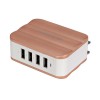Earldom 5V 6.2A 4 USB Port Charger Adapter For Tablet Phone - Silver