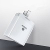 BIAZE DY033D 3.4A Dual USB Fold Charger Power Adapter with Intelligent Digital Display for Tablet Smartphone - Black