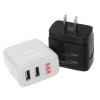  JOYROOM L202 Intelligent Double USB Charger For Tablet Cell Phone - white