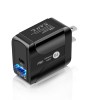 QC3.0+PD18W USB Quick Charger Power Adapter for Tablet Smartphone - White US Plug