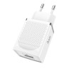 HOCO C42A EU Plug USB Port QC 3.0 Charger Power Adapter for Tablet Smartphone - White