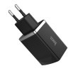 HOCO C42A EU Plug USB Port QC 3.0 Charger Power Adapter for Tablet Smartphone - White