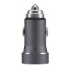 5V 2.4A JHY-001 Dual USB Car Charger Power Adapter For Smartphone Tablet PC -  Red