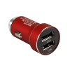 5V 2.4A JHY-001 Dual USB Car Charger Power Adapter For Smartphone Tablet PC -  Red