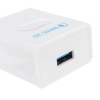 US 18W QC 3.0 USB Charger Power Adapter for Tablet Smartphone - Black