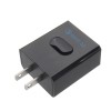 US 18W QC 3.0 USB Charger Power Adapter for Tablet Smartphone - Black