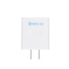 US 18W QC 3.0 USB Charger Power Adapter for Tablet Smartphone - Black