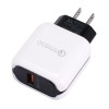 US EU Q6 Quick Charger 3.0 USB Charger Power Adapter For Smartphone Tablet PC  - Black US