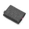 ACECOAT Steak Felt Power Pack Mini Accessories Bag Tablet Case - Light Grey