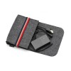 ACECOAT Steak Felt Power Pack Mini Accessories Bag Tablet Case - Light Grey