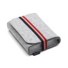 ACECOAT Steak Felt Power Pack Mini Accessories Bag Tablet Case - Light Grey