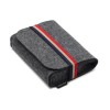 ACECOAT Steak Felt Power Pack Mini Accessories Bag Tablet Case - Light Grey