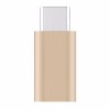 USB 3.1 Type-C to Micro USB Female Adapter for Tablet Cell Phone - White
