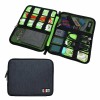 BUBM oversized Capacity Watch Tablet Earphone U Disk Cable Digital Devices Cable Organizer Case Storage Bag - Blue