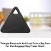Triangle bluetooth Anti Lost Device Key Kids Tracer Finder For Tablet Cell Phone - White