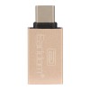 Earldom Type C Metal Aluminum Adapter for Tablet Cell Phone - Rose Gold