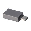 Earldom Type C Metal Aluminum Adapter for Tablet Cell Phone - Rose Gold