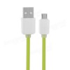1.0M USB 2.0 to Micro USB Charging Data Line for Tablet Cell Phone - Green