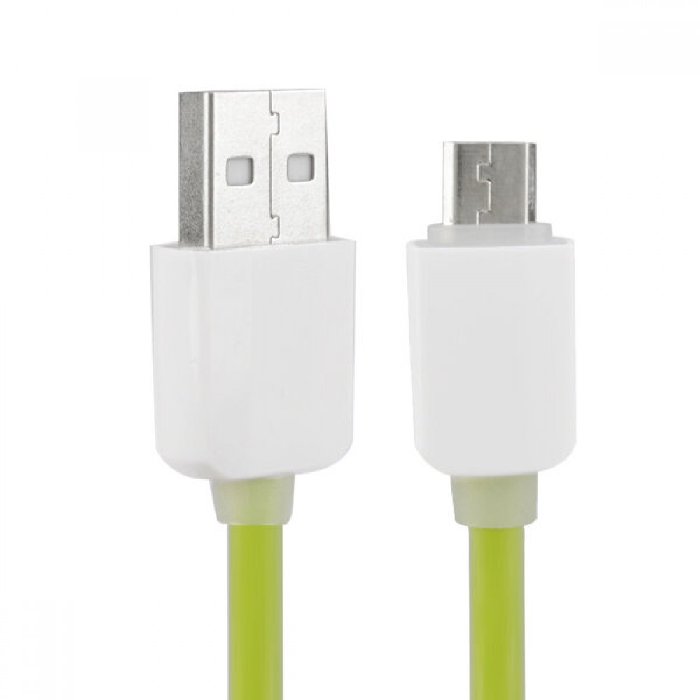 1.0M USB 2.0 to Micro USB Charging Data Line for Tablet Cell Phone - Green 1.0M USB 2.0 to Micro USB Charging Data Line for Tablet Cell Phone - Green