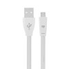1.0M USB 2.0 to Micro USB LED Charging Data Line for Tablet Cell Phone - Yellow