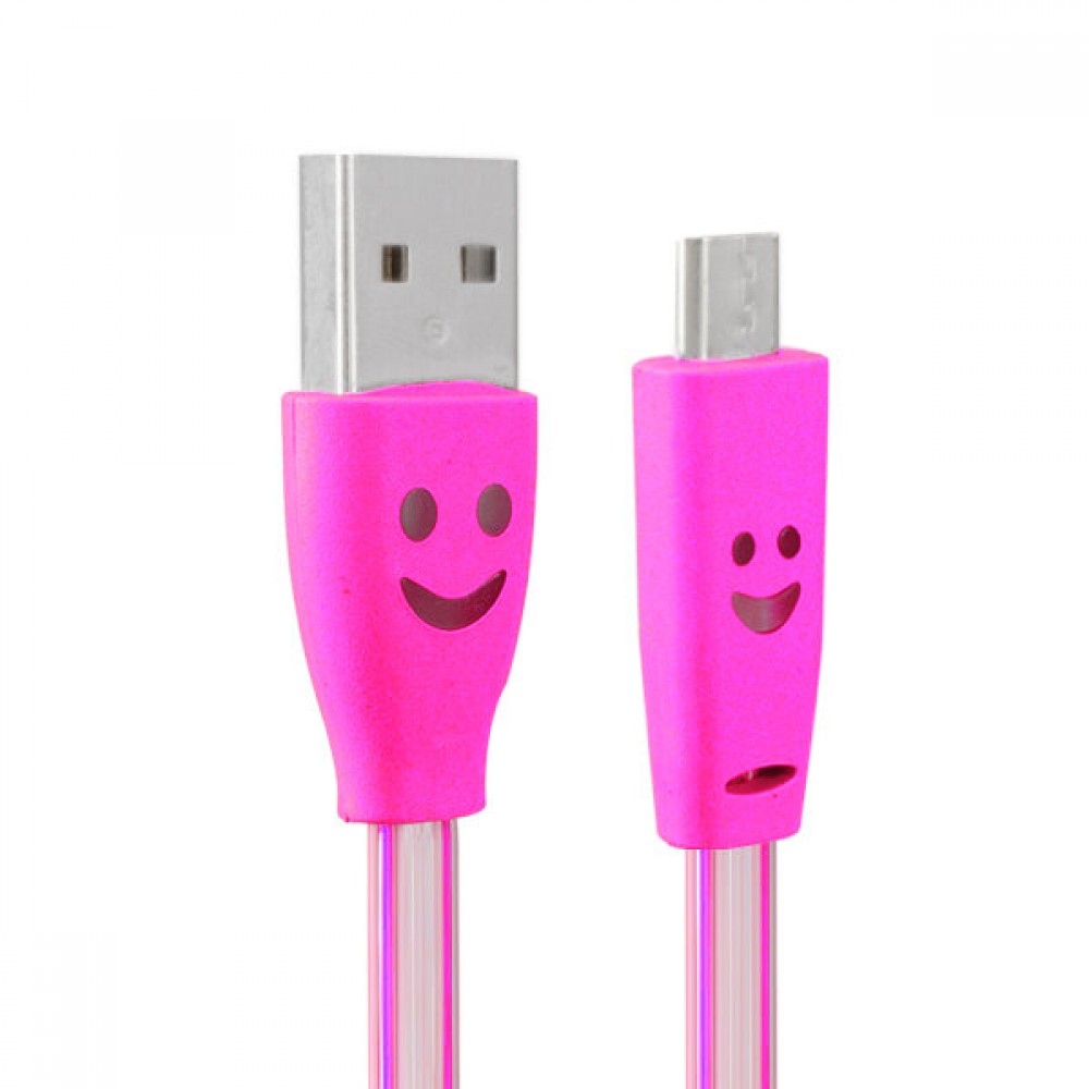 1.0M USB 2.0 to Micro USB LED Charging Data Line for Tablet Cell Phone - Yellow 1.0M USB 2.0 to Micro USB LED Charging Data Line for Tablet Cell Phone - Yellow
