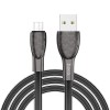 HOCO U52 Micro USB Charging Data Cable for Tablet Smartphone 1.2M - Black
