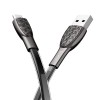 HOCO U52 Micro USB Charging Data Cable for Tablet Smartphone 1.2M - Black