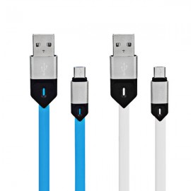 FONENG 1M Micro USB Charging Cable Line for Tablet Cell Phone - Blue
