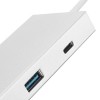 7 In 1 Typc C Hub High Definition Multimedia Interface USB3.0 SD TF Adapter Converter