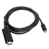 6ft 1.8M 4K USB3.1 Type C Male to HD Male Adapter Cable For Tablet MacBook Pro  - white