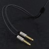 Biaze 3.5mm to Dual 6.5mm Audio Cable 3m 1 to 2 Audio Cable Connector Silver Plating for Mobile Phone Computer Sound Y56