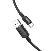 HOCO U63 Type C Charging Data Cable Sync With Backlight for Tablet Smartphone 1.2M - White