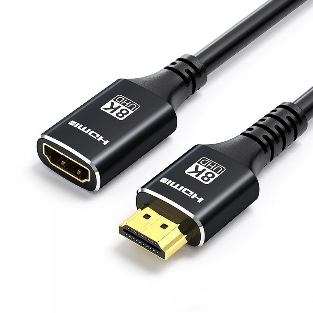 BIAZE HX55 HD Male to Female 8K 60HZ 4K 120HZ HD2.1 Version Extension Cable for TV Monitor Projector - 0.5M BIAZE HX55 HD Male to Female 8K 60HZ 4K 120HZ HD2.1 Version Extension Cable for TV Monitor Projector - 0.5M