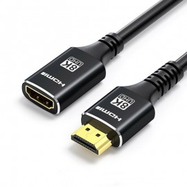 BIAZE HX55 HD Male to Female 8K 60HZ 4K 120HZ HD2.1 Version Extension Cable for TV Monitor Projector - 0.5M