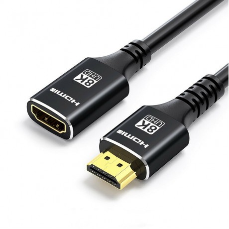 BIAZE HX55 HD Male to Female 8K 60HZ 4K 120HZ HD2.1 Version Extension Cable for TV Monitor Projector - 0.5M