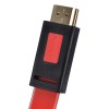 ULT unite HD Red Transparent FLAT CABLE - 3M