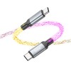 HOCO U112 60W Type-C Luminous Charging Data Cable for Samsung XIAOMI HUAWEI Smartphone Tablet - TYPE-C
