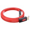 ULT unite HD Red Transparent FLAT CABLE - 3M