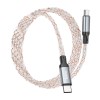 HOCO U112 60W Type-C Luminous Charging Data Cable for Samsung XIAOMI HUAWEI Smartphone Tablet - TYPE-C