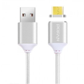 EIVOTOR 1 Meter Magnetic Micro USB Charging Cable for Cellphone Tablet - Rose Gold