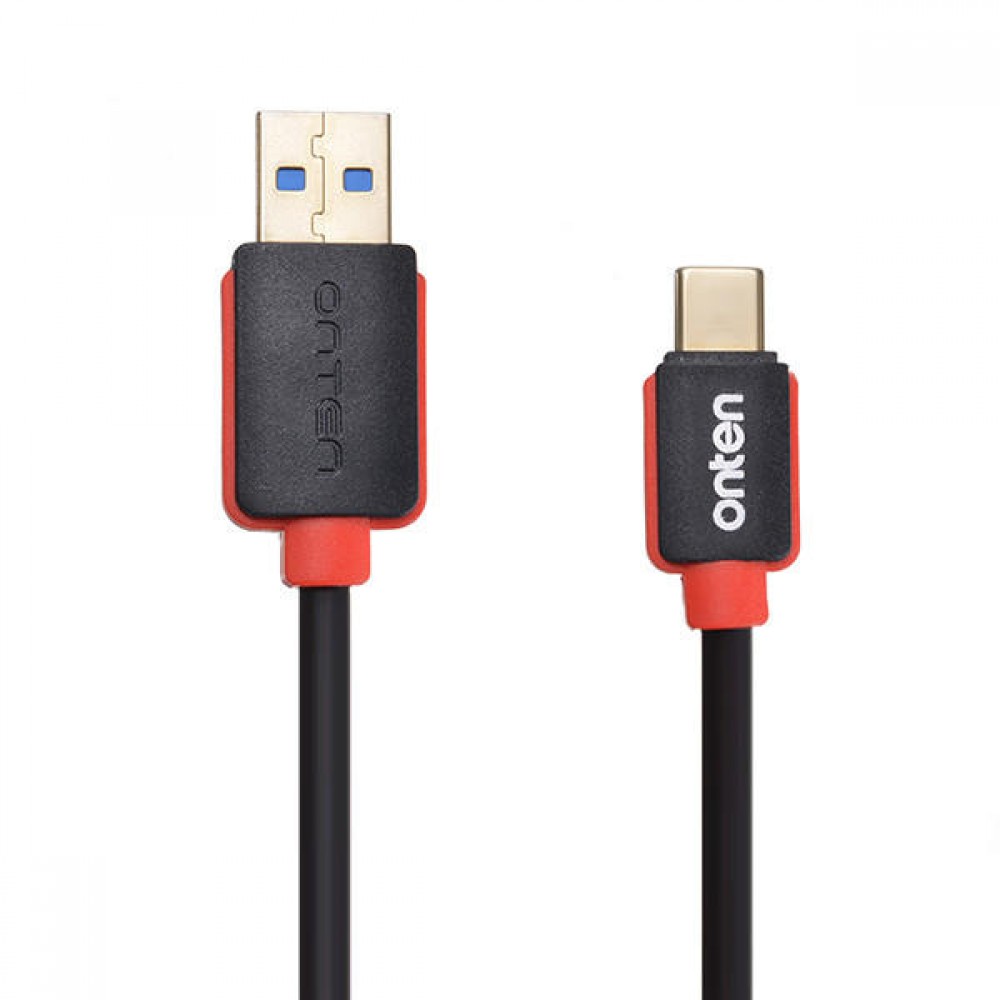 Onten OTN 69001 Flashing USB Type C Cable for devices with Type C port - white Onten OTN 69001 Flashing USB Type C Cable for devices with Type C port - white