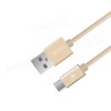 BIAZE 1M USB 3.1 Type C Charging Sync Data Cable for Tablet Cell Phone   - Silver