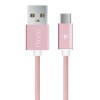 BIAZE 1M USB 3.1 Type C Charging Sync Data Cable for Tablet Cell Phone   - Silver
