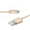 BIAZE 1M USB 3.1 Type C Charging Sync Data Cable for Tablet Cell Phone   - Silver