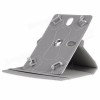 ENKAY Universal Rotating Stand Case for 9 Inch Tablet - White