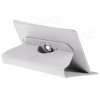 ENKAY Universal Rotating Stand Case for 9 Inch Tablet - White
