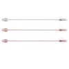 TIANSTON Original 1M Aluminum Nylon Metal Plug Usb Type-C Cable Sync Charge Cable   - Rose Gold