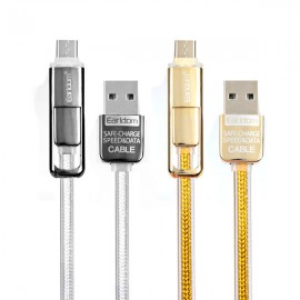 Earldom Micro To TYPE-C Charging Cable 1M for Tablet Cell Phone - Gold
