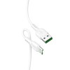 HOCO X33 Micor USB 4A 7pin Charging Data Cable for Tablet Smartphone 1M - Black